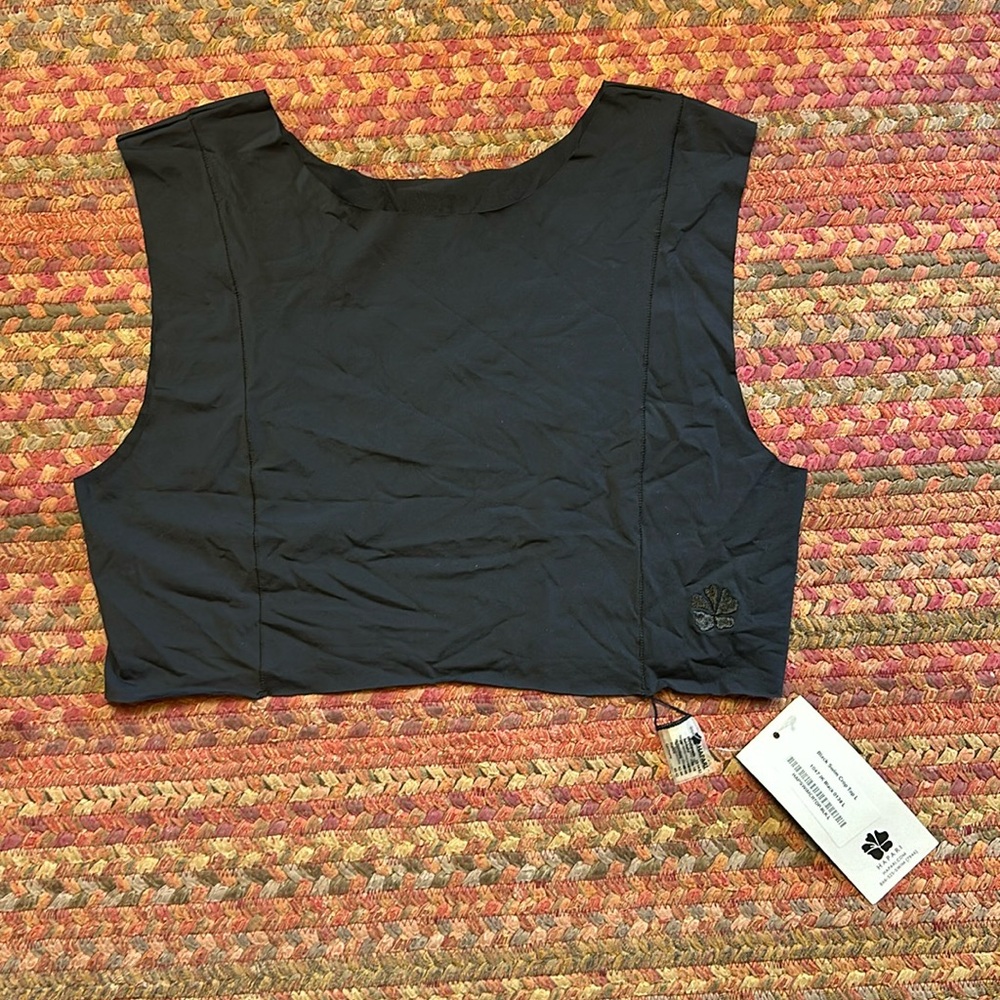 Hapari Black Swim Top